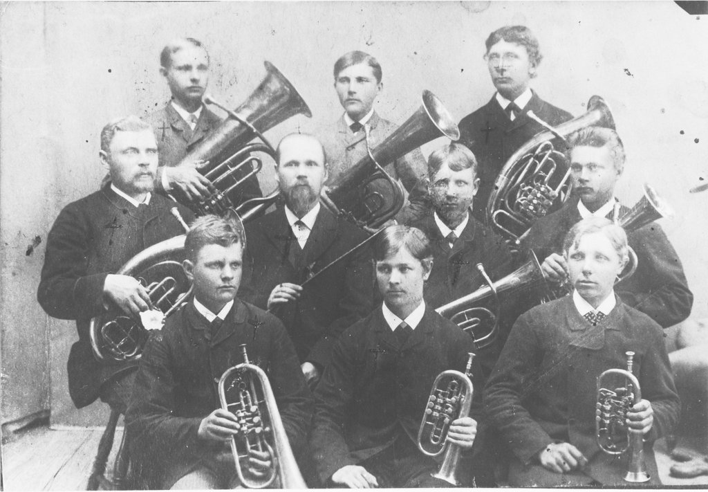 VPKn soittokunta v.1888.